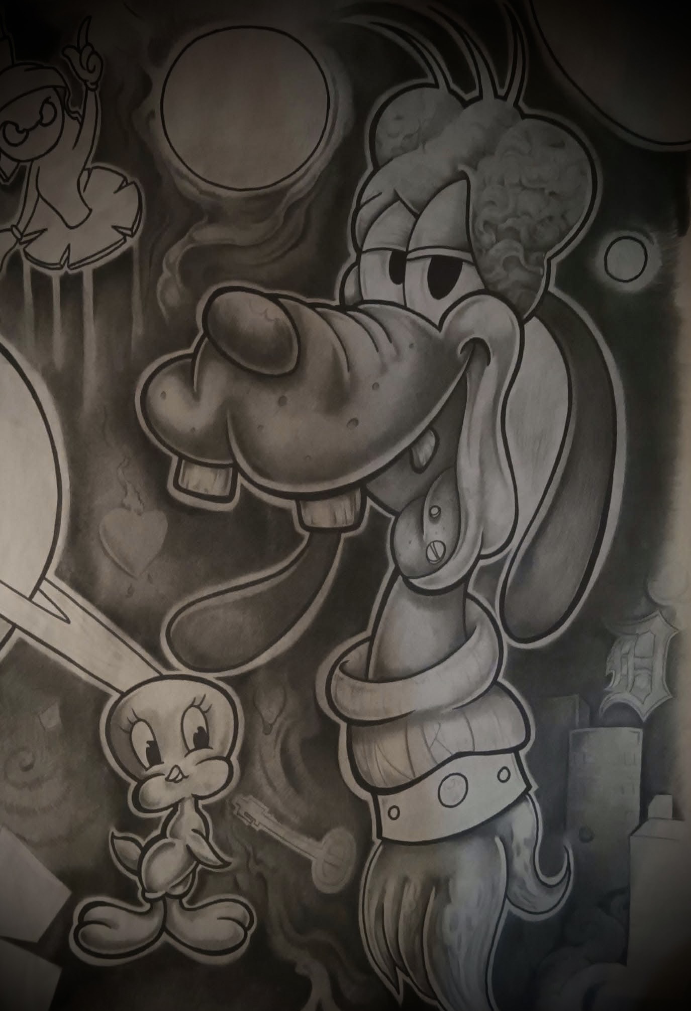 Original artwork by Michael