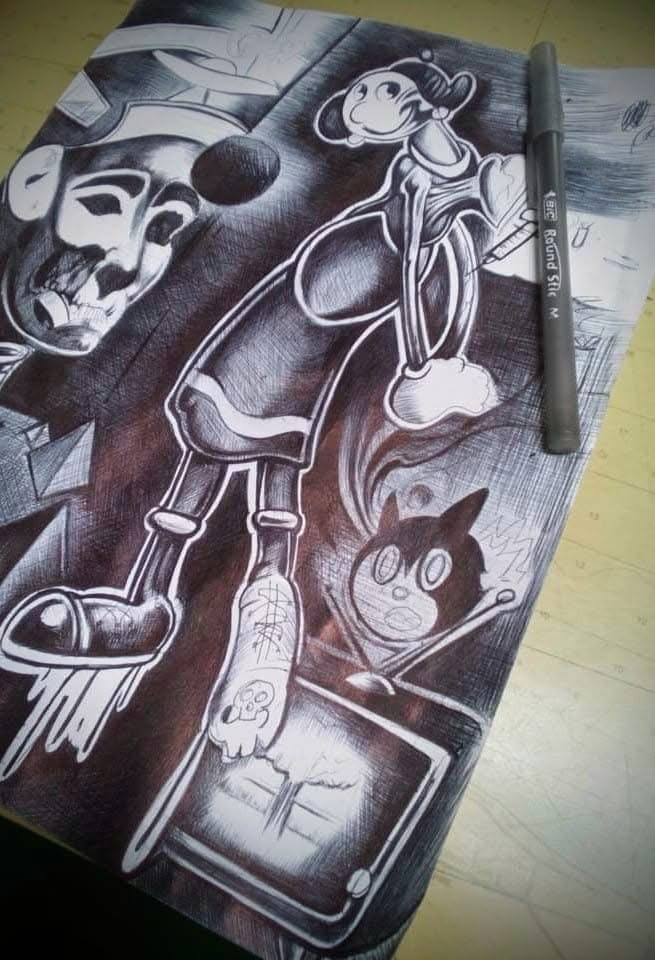 Original artwork by Michael