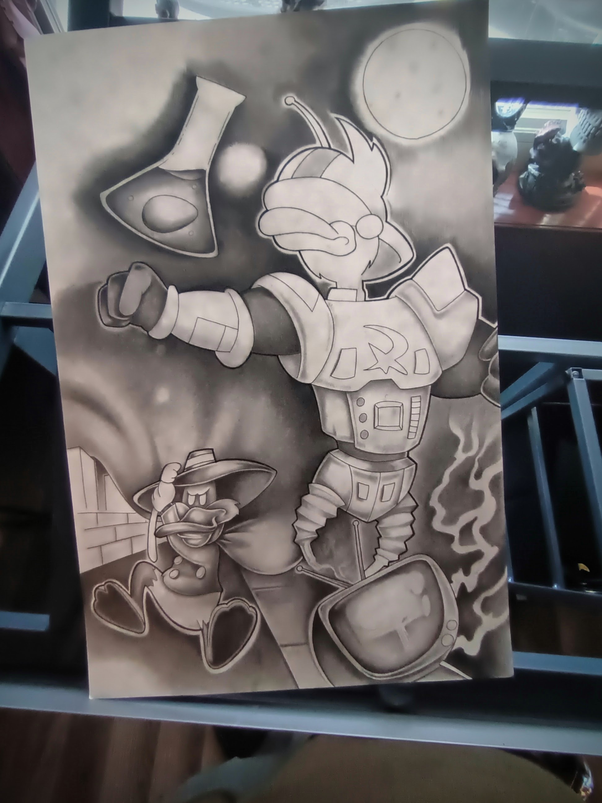 Original artwork by Michael